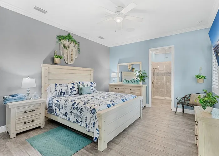 Sea Haven - Private Beach Home Near Orlando - Heated Pool & Spa